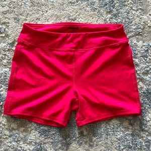 Reebok biker shorts! Hot pink